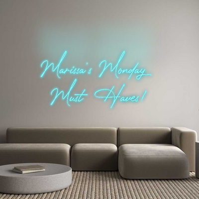 CN LED NEON: Marissa’s Mon...