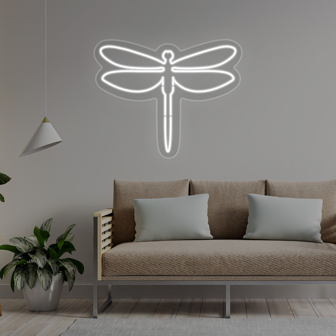 Dragonfly Neon Sign | CNUS016480 | White