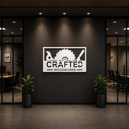 Custom Metal Logo Sign