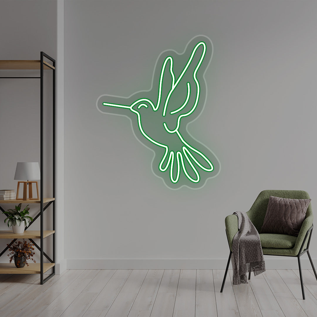 Humming Bird Neon Sign | CNUS016320 | Green