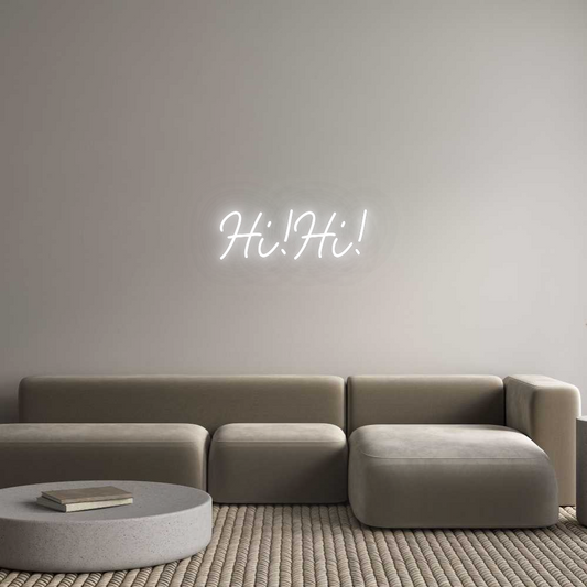 CN LED NEON: Hi!Hi!