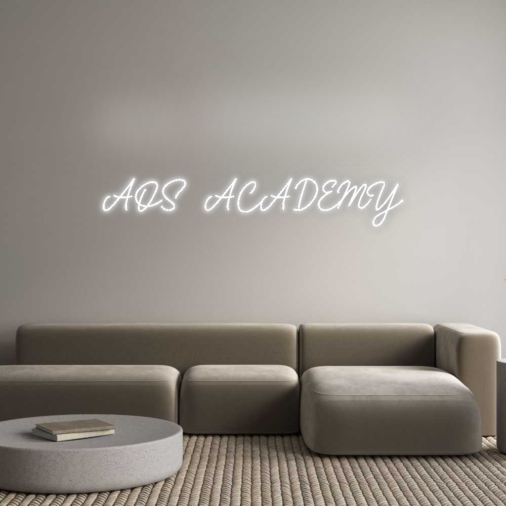 CN LED NEON: AOS ACADEMY