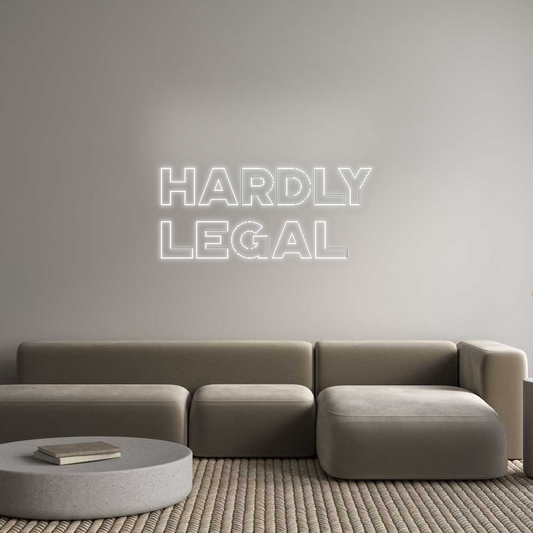 CN LED NEON: Hardly
Legal