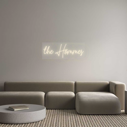CN LED NEON: the Hommes