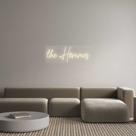 CN LED NEON: the Hommes