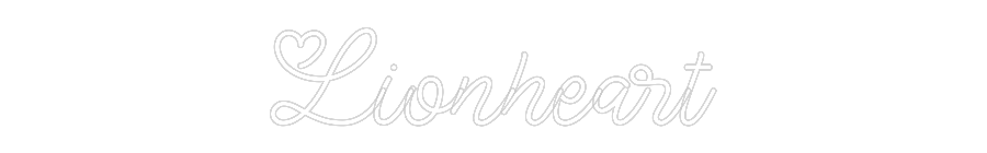 CN LED NEON: Lionheart