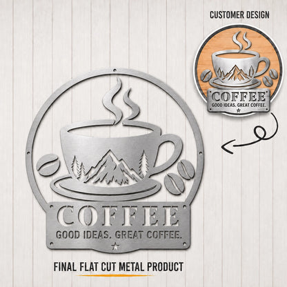 Custom Metal Logo Sign