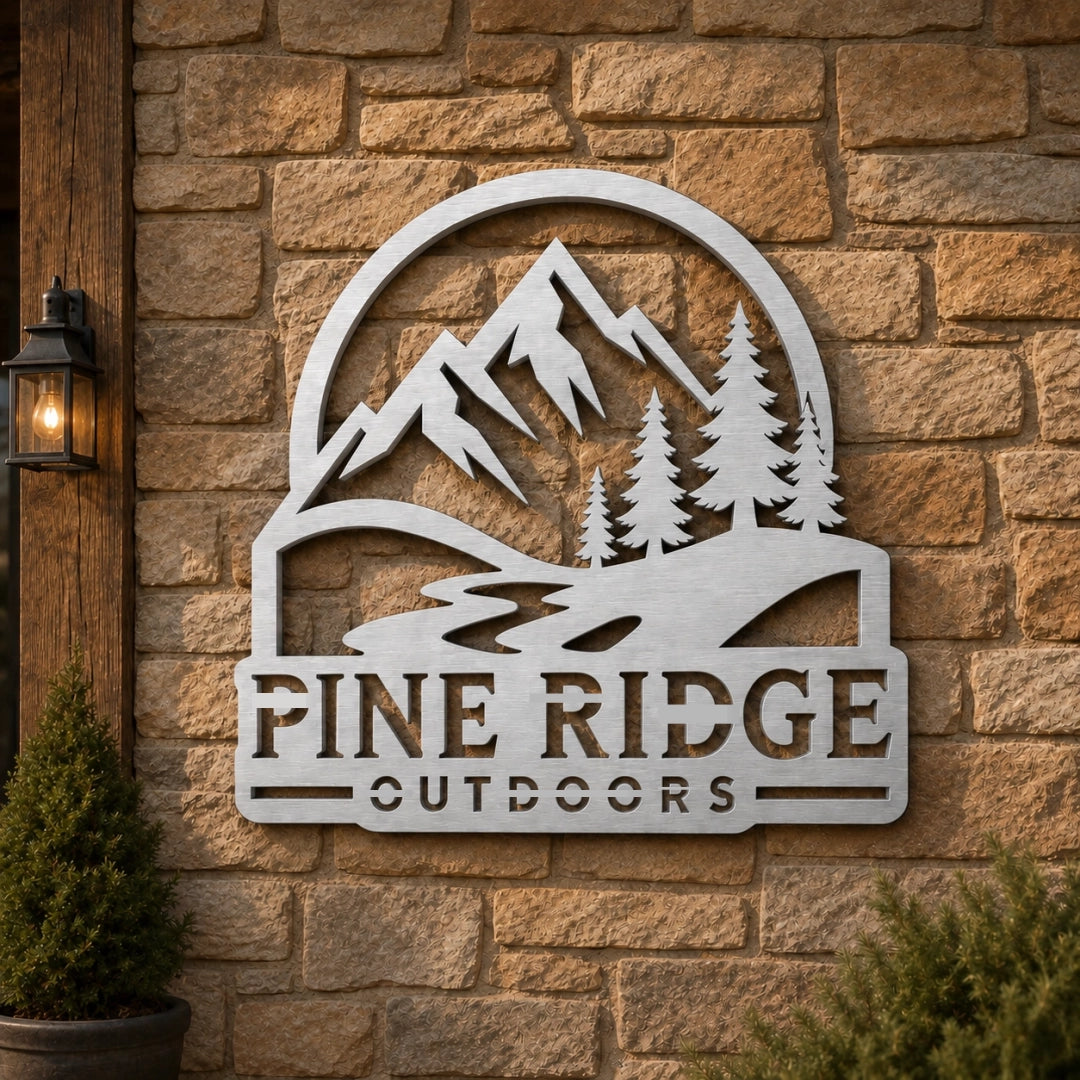 Custom Metal Logo Sign
