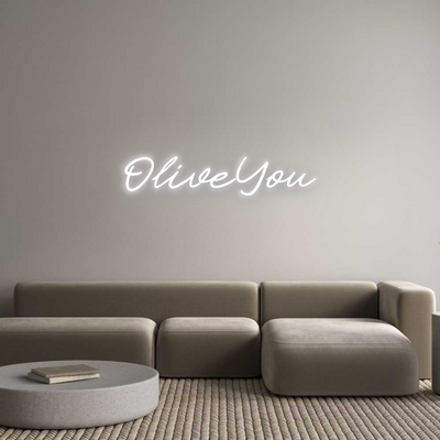 CN LED NEON: OliveYou