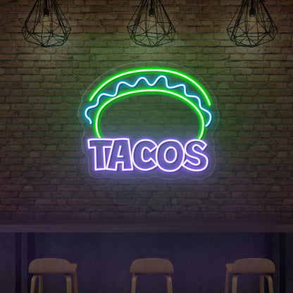 Mexican Taco Led Neon Sign