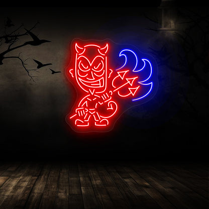 Devil Neon Sign | Red