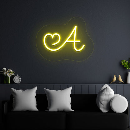 Personalized Custom Letter Neon Sign