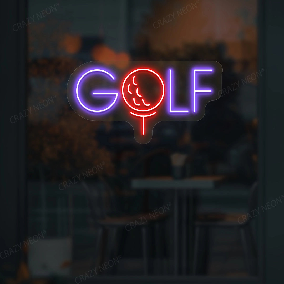 Golf Neon Light | Purple