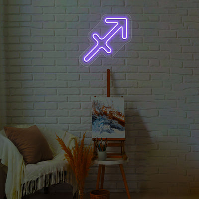Sagittarius Zodiac Neon Sign | CNUS013522 | Purple