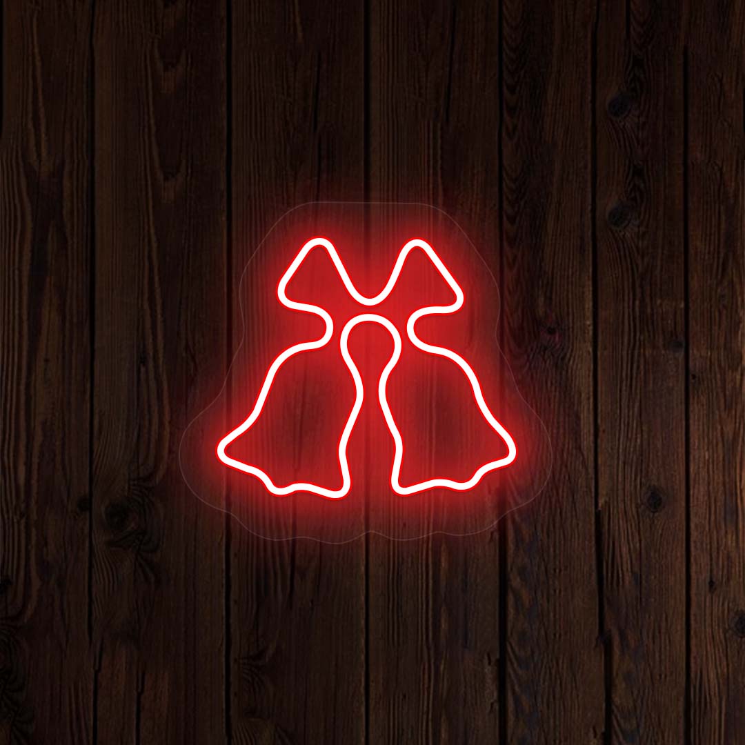 Jingle Bells Christmas Neon Sign