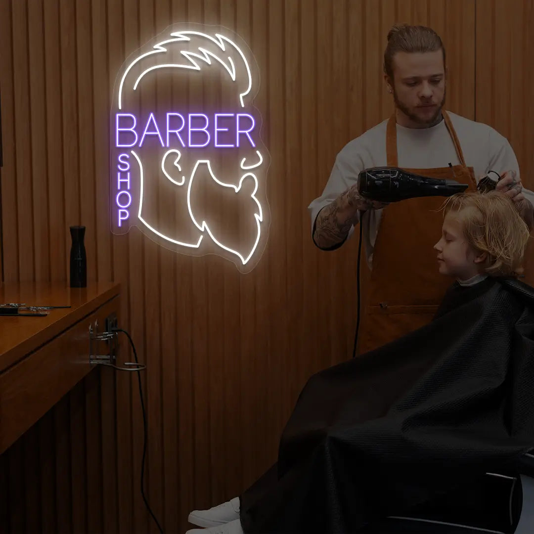 Men Barber Shop Neon Sign