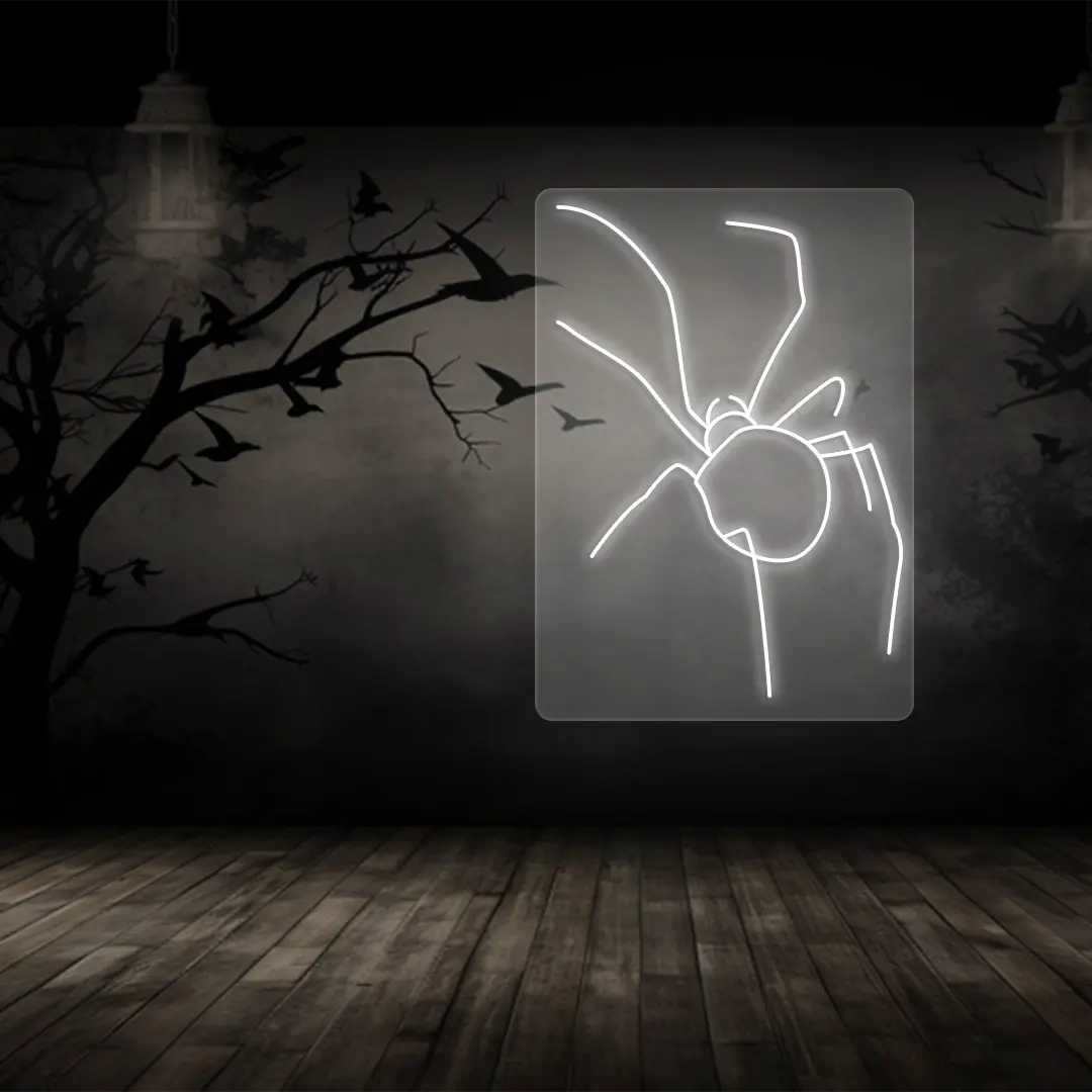 Spider Neon Sign
