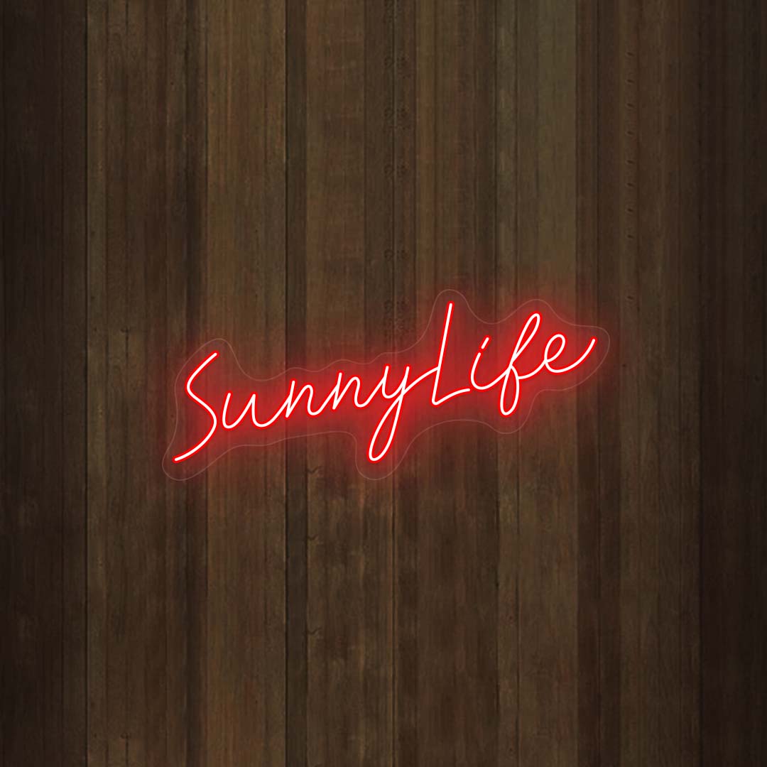 Sunny Life Neon Sign