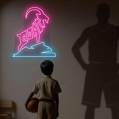 GOAT Neon Sign | Pink