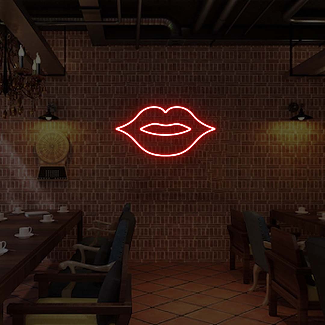 Lips Neon Sign