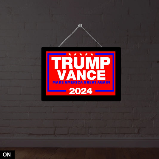 Trump Vance 2024 Political Sign