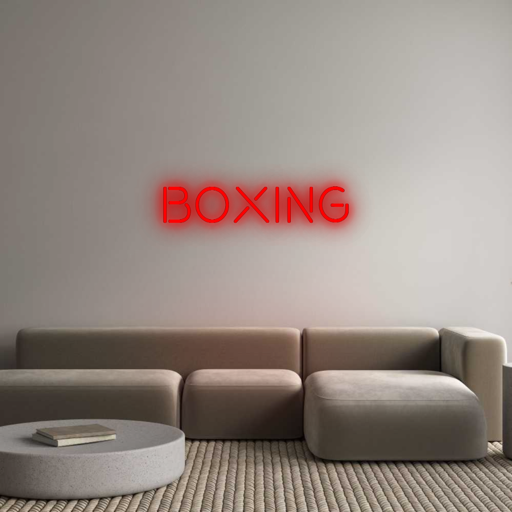 CN LED NEON: BOXING