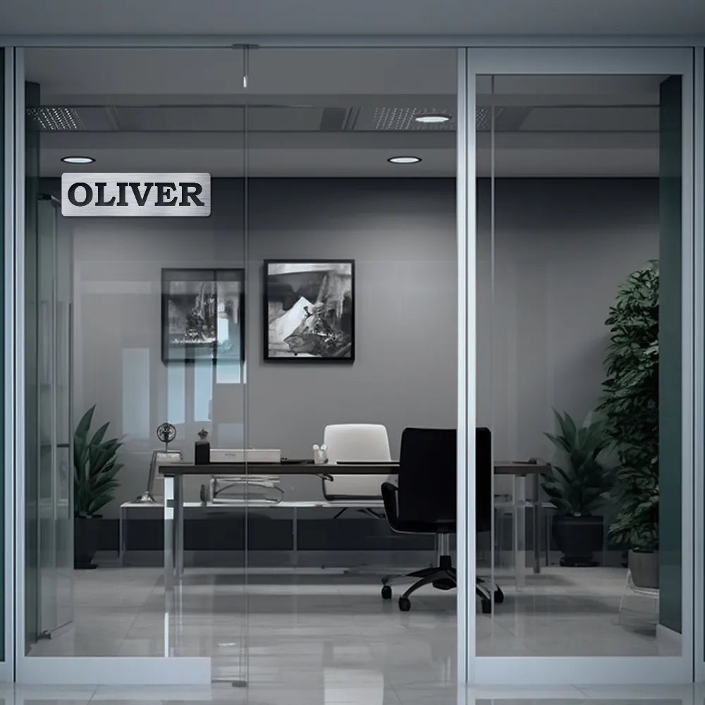 Custom Metal Name Sign