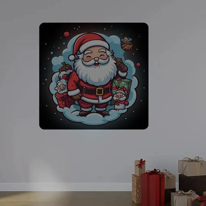 Santa Claus Neon Artwork