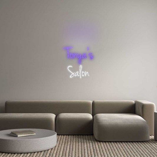 CN LED NEON: Tonya’s
Salon