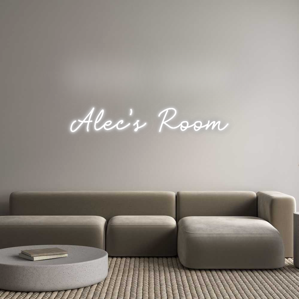 CN LED NEON: Alec's Room