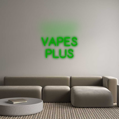 CN LED NEON: VAPES
PLUS