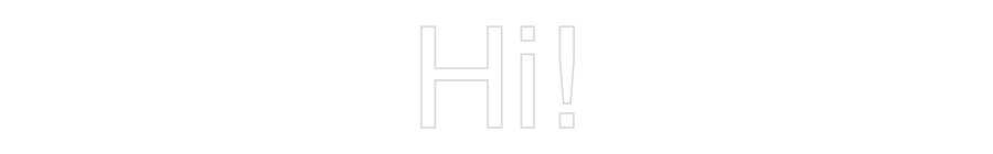 CN LED NEON: Hi!