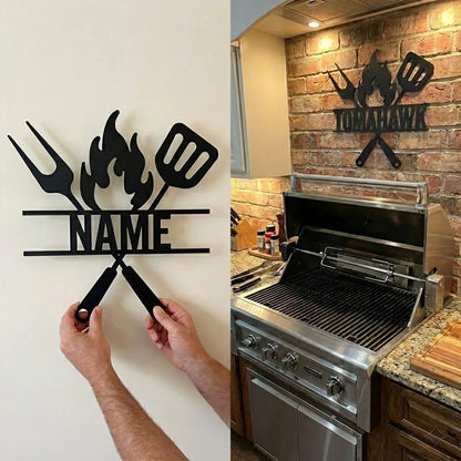 Custom Grill Master Metal Sign