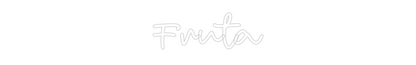 CN LED NEON: Fruta