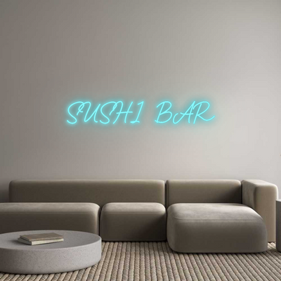 CN LED NEON: SUSHI BAR