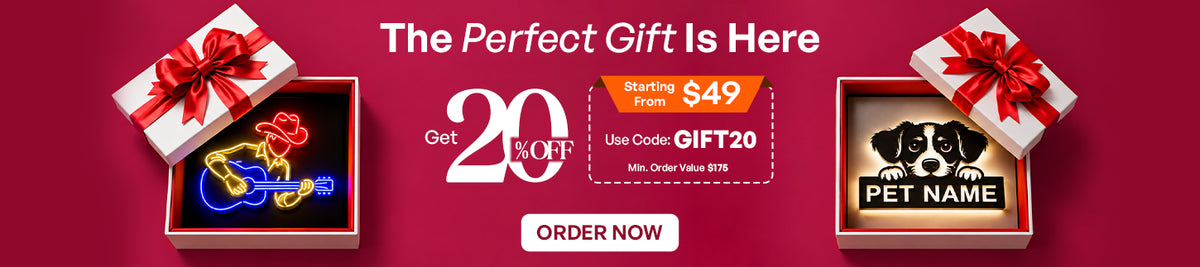 the perfect gift collection banner 