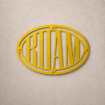 Custom Metal Logo Sign