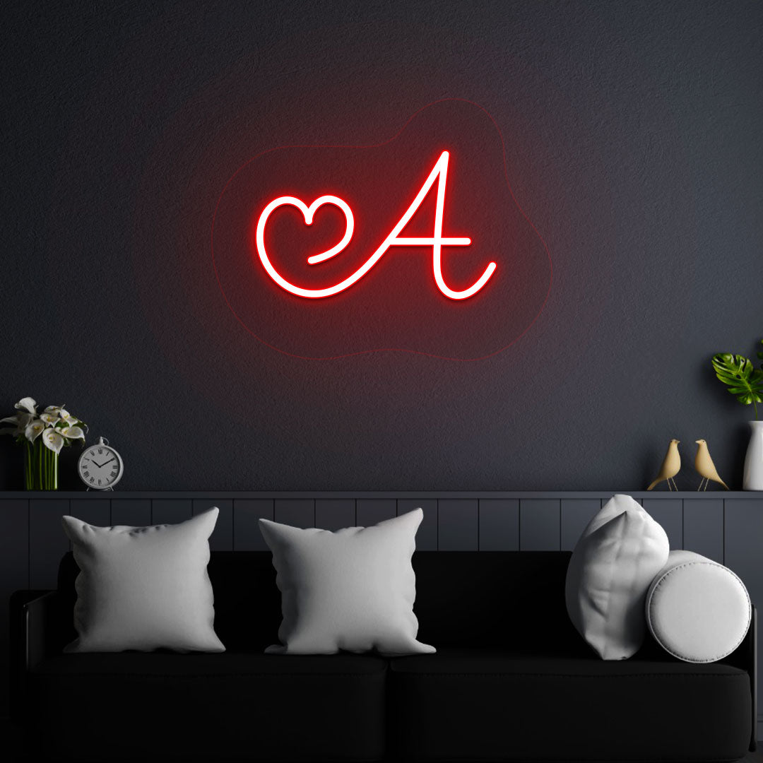 Personalized Custom Letter Neon Sign