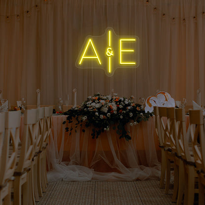 Initials Personalized Neon Sign | CNUS012217