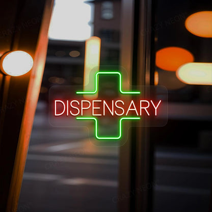 Dispensary Neon Sign | Red