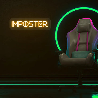 Imposter Neon Sign | Orange 