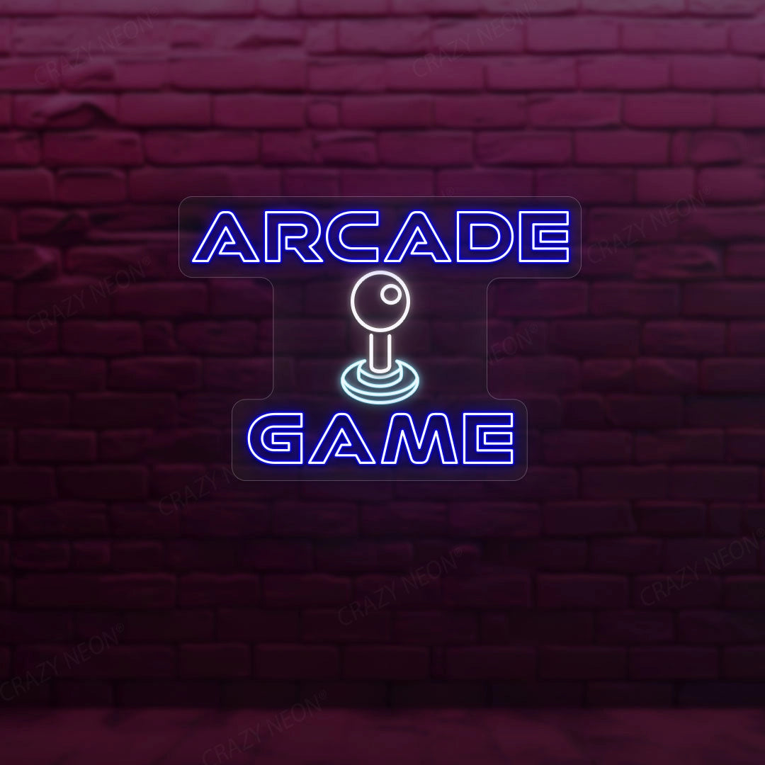 Arcade Game Neon Sign