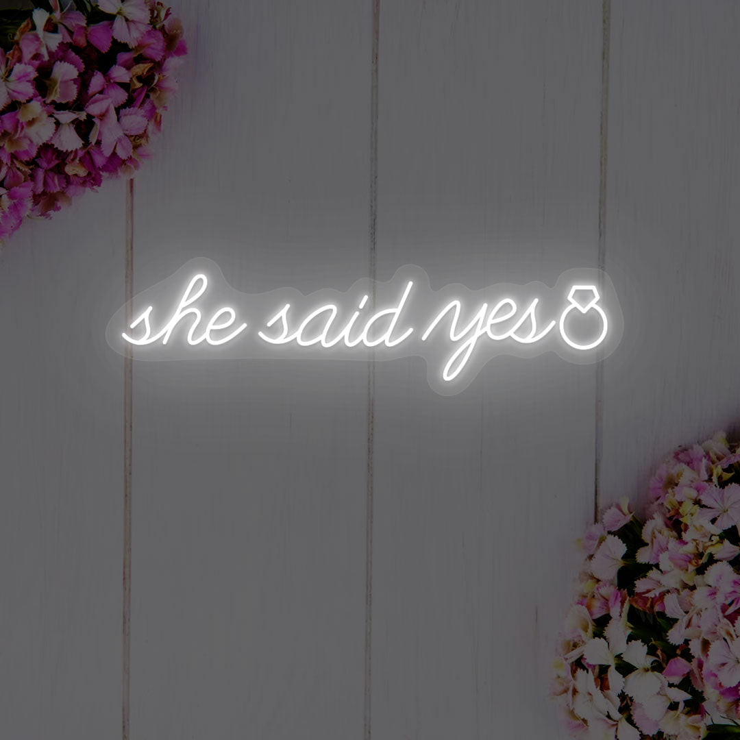 She Said Yes Neon Sign | CNUS000277