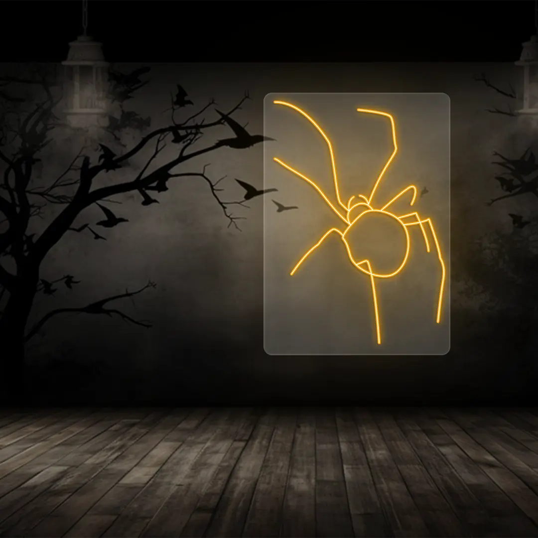 Spider Neon Sign