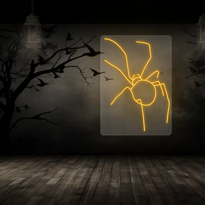Spider Neon Sign