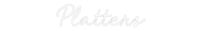 CN LED NEON: Platters
