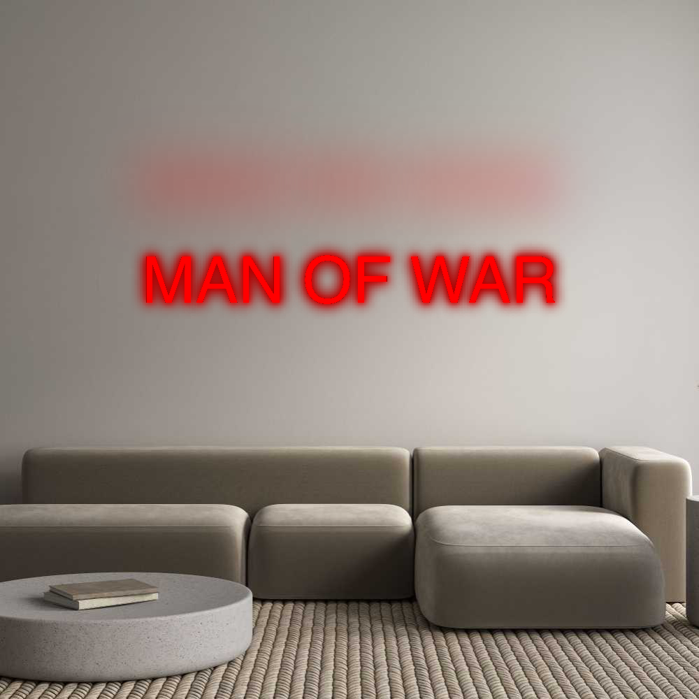 CN LED NEON: MAN OF WAR