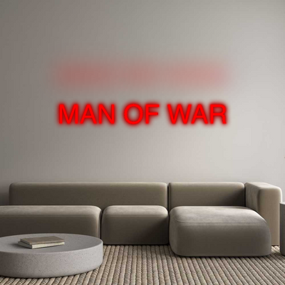 CN LED NEON: MAN OF WAR