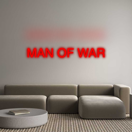 CN LED NEON: MAN OF WAR
