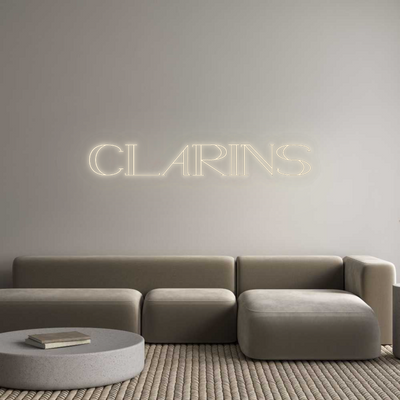 CN LED NEON: CLARINS
